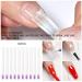 Magical Silk Fiberglass Nail Extension Kit with Building Gel - Nail File, Tweezers, Nail Tips Clip Included - Buy Online on SooperMarket.com