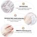 Healeved 6 Pairs Moisturizing Gel Socks Exfoliating Hand Treatment Hand Moisturizing Moisturizing Hands Hydrating Gloves Peel Gloves Non-Woven Fabric White - Buy Online on SooperMarket.com