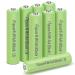 8 Pack Rechargeble 1.2V Ni-MH AAA Batteries Long-Lasting Triple A Size Nimh Battery 800mAh for Outdoor Solar Lights AAA 8 Pack