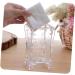 Beaupretty 2pcs Makeup Cotton Holders | Cosmetic Organizer & Nail Remover Storage Case - Perfect for Beauty Enthusiasts - Buy Online on SooperMarket.com