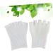minkissy 2 Pairs Cracked Foot Socks Fingerless Gloves Open Toe Gel Socks Men Gel Toe Socks Five Toe Gel Socks Foot Care Supplies Moisturizing Socks Five Toes White Heel Cover - Buy Online on SooperMarket.com