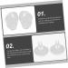 Healeved 4 Pairs Silicone Gel Clip Toe Pad and Protector Set - Clear Gel, Transparent, Soft, and Comfortable - Buy Online on SooperMarket.com
