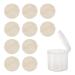 11Pcs Exfoliating Face Loofah Sponge Set - Facial Cleansing Scrubber & Bath Pads for Spa & Shower - Buy Online on SooperMarket.com