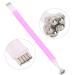 3pcs Pink Nail Polish Magnetic Stick Set - UV Gel Varnish Tool for Cat Eye Nail Art - Buy Online on SooperMarket.com