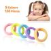 Hanyoushengvance Baby Hair Ties 120 PCS - Mini Seamless Toddler Hair Bands - Soft Elastic Hair Bands for Ponytails (5 Colors) - Buy Online on SooperMarket.com