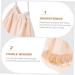 MUSISALY 1pc Hair Dryer Storage Bag Bag Organizer Make up Organizer Bag Gym Drawstring Bag Beige Pvc - Buy Online on SooperMarket.com