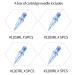 A-plus 20PCS Mixed Tattoo Needles - #1203RL/05RL/07RL/09RL Standard #12 Round Liner Replaceable Cartridge Needles - 5Pcs Each - Buy Online on SooperMarket.com