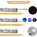 Cyahvtl Laser Pointer Toy for Cats & Dogs - Interactive Red Dot LED Light Pointer - USB Charging - 5 Patterns - Buy Online on SooperMarket.com