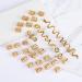 CUHZA 28 Pieces Dreadlock Beads Spiral Hair Clips Rings Hair Jewelry Hair Jewelry Braids Hair Beads Hair Rings Hair Spirals Unisex (Gold) - Buy Online on SooperMarket.com