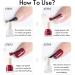 TBeautfave Purple Nail Polish Quick Dry Peel Off Nail Varnish Pastel Violet Long Lasting Nail Polish Water Based Natural Nail Polish for DIY Nail Art No Need Cure J49 - Buy Online on SooperMarket.com