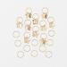 20PCS Hair Beads For Women Braids Jewelry For Hair Dreadlocks Accessories Metal Gold Silver Clips For Hair Braiding Beard Decoration For Girls Women one color D - Buy Online on SooperMarket.com