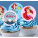 24 x Pre-Cut The Little Mermaid 1 Edible Stand up Wafer/Rice Paper Cupcake Cake Dessert Toppers Birthday Children's Party Ariel Decorations (The Little Mermaid 1) - Buy Online on SooperMarket.com
