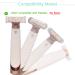 Flawless Nu Razor Pink Replacement Heads - Compatible with Finishing Touch, Rose Gold Body, 2 Blades + 1 Charger Cord - Buy Online on SooperMarket.com