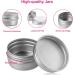 Belicoo 24-Piece Aluminum Empty Pots - 20ml Travel Cream Jars with Screw Caps for Cosmetics Lotion and Candles - Silver - Buy Online on SooperMarket.com