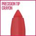 Maybelline Super Stay Ink Crayon Lipstick - Make Moves Red Nude, 8Hrs Longwear Lip Makeup (0.04 oz) - Buy Online on SooperMarket.com