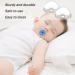 Obelunrp Pacifier Case Set | 6 Transparent Travel Pacifier Holders | Baby Pacifier Container for On-the-Go Care - Buy Online on SooperMarket.com