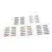 PLAFOPE 72 Pairs Glitter Eyeliner Reusable Eyeliner Sticker Instant Eyeliner Stickers Double Side Tape