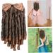 Liummrcy. Hair Extensions Ponytail Hairpiece with Bow Spiral Curl Synthetic Historical Colonial Lady Costume Wig. - Buy Online on SooperMarket.com