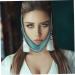 WOONEKY 1pc Thin Face Belt Face Lifting Belt Lift Mask Tightening Band Strap Graphene Green 60X10.5X1cm Green - Buy Online on SooperMarket.com