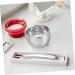Angoily Double-Walled Stainless Steel Shaving Cup Set - Premium Korean Foam & Razor Tools for Men - Buy Online on SooperMarket.com