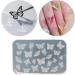 3D Nail Mold With Variety Of Patterns Template Carving Sticker Stencil Tools Moulds For Nail Enthusiasts And Salons 6 - Buy Online on SooperMarket.com