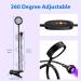 AORAEM Double-Headed UV LED Nail Lamp - Quick-Dry Manicure Dryer with Portable Gooseneck & Clamp | Professional Home & Salon Use - Black - Buy Online on SooperMarket.com