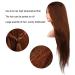 Frisierkopf Training Head - Dark Brown Natural Hair Doll for Professional Hairdressers & Styling - Buy Online on SooperMarket.com