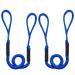 NIUTRIP Bungee Boat Dock Line,Dock Tie Mooring Rope Stretchable Docking String with Foam Float for Pontoon,Jet Ski, SeaDoo,WaveRunner,Kayak,Boating Gifts for Men,Fishing Boat Accessories,2Pack,4-5.5FT 4-5.5FT Blue