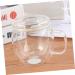 Zerodeko 2pcs Tea Filter Cup Drinking Milk Mug Cup Kettle Water Tea Cup Clear Tea Kettle Tea Infuser Mug Filtering Clear Tumbler Clear Tea Cup Filter Tea Cup Water Cup Office Glass Transparentx2pcs 11x9cmx2pcs - Buy Online on SooperMarket.com