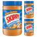 3 x 1.13kg Crunchy Peanut Butter Creamy Spread Breakfast Protein Nut Piece Snack Cake Pie Topping Icing