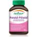 Jamieson Prenatal Multivitamin 100Caplets (Package May Vary) & Chewable Vitamin C 500 mg - White Juicy Peach Flavour 120 Count (Pack of 1) - Buy Online on SooperMarket.com