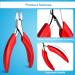 Orelex Nail Scissors & Cutters for Ingrown & Curly Nails - Ergonomic Stainless Steel Fingernail Clipper with Nail File - Professional Quality - Buy Online on SooperMarket.com