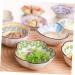 Zerodeko 6pcs Ceramic Saucer Mini Serving Dish Seasoning Bowl Dipping Sauce Plates para Mini Postres Small Ceramic Dish Seasoning Dish Sauce Bowl Dip Dishes Dipping Dish Ceramics re-usable - Buy Online on SooperMarket.com
