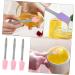 Professional 3-Piece Silicone Wax Spatula Set | Multifunctional Wax Applicators for Smooth Waxing | Healeved Wax Supplies - Buy Online on SooperMarket.com