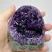 Collection Crystals Amethyst Geode Natural Amethyst Crystal for Feng Shui Specimen (Size : 600g) - Buy Online on SooperMarket.com