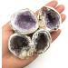 1 Pack Natural Crystal Colored Agate Geode Cut Crystal Cluster Stones Beautiful Crystal Home Goods - Buy Online on SooperMarket.com