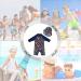 UPF 50+ Baby Girl One Piece Swimwear Suit with Sun Hat | Toddler Swimsuit | Colorful Fish Design | 18-24 Months - Buy Online on SooperMarket.com