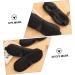 Hemoton 3D Stereo Goggles Silk Sleep Mask Set - 5Pcs Cotton Silk Pillow & Eye Masks for Night Blindfold and Deep Sleep - Black - Buy Online on SooperMarket.com