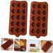 HOMSFOU 6 Pcs Maple Leaf Mold Thanksgiving Fondant Molds Chocolate Thankgiving Cake Mold Fall Candy Ice Jewlery Making Supplies Silicone Baking Mold Fudge Child Chewing Gum Silica Gel - Buy Online on SooperMarket.com