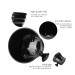 Pilipane Black Shaving Bowl with Handle | Durable Gunfire Design | Ideal for Razor Cream Soap | Travel-Friendly Wide Mouth | Perfect for Barbershop & Home Use - Buy Online on SooperMarket.com
