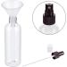 4Pcs 100ml Spray Bottle Empty Plastic Fine Mist Travel Atomiser Set with 2 Funnels & 12 Labels - Clear Refillable & Reusable Bottle Toiletries Liquid Containers for Cosmetic Make-up by JamHooDirect - Buy Online on SooperMarket.com