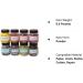Jacquard Procion MX Dye 8 Color Set - Cold Water Fiber Reactive Dye - 2/3 oz - Permanent & Washfast - Buy Online on SooperMarket.com