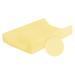 Baby Changing Mat Terry Cover for 70x50 cm Nappy Changer with Raised Edges (Yellow)