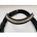 Nilo Hanna COB Bridle - High-Quality Black Rhinestone Horse Bridle with Reins | Durable 1 Piece for Thoroughbreds - Buy Online on SooperMarket.com