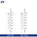 Saltwater Fishing Rigs with Feather & Fish Skin Hooks - 10 Packs - Buy Online on SooperMarket.com