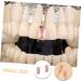 PACKOVE Hip Hop Teeth 2pcs Large Zircon Braces Bbq Fake Teeth Decor Mouth Grills Accessories Man European and American - Buy Online on SooperMarket.com