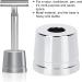 Dekaim Razor Stand for Razor Plane Premium Aluminum Alloy Men's Shaving Stand | Durable Bathroom Accessory | Silver - Buy Online on SooperMarket.com
