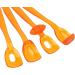 4-Piece Tongue Muscle Trainer Set - Portable Lip & Tongue Training Device for Kids | Language & Mouth Rehabilitation - Yellow - Buy Online on SooperMarket.com