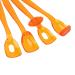 4pcs Lip Tongue Muscle Trainer - Mouth Rehabilitation & Recovery Device (Large Orange) | Improve Oral Health & Fitness - Buy Online on SooperMarket.com
