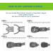 Emergency Whistle Pack of 4 with Lanyard | Ideal for Outdoor Activities Kayaking & Boating - Buy Online on SooperMarket.com